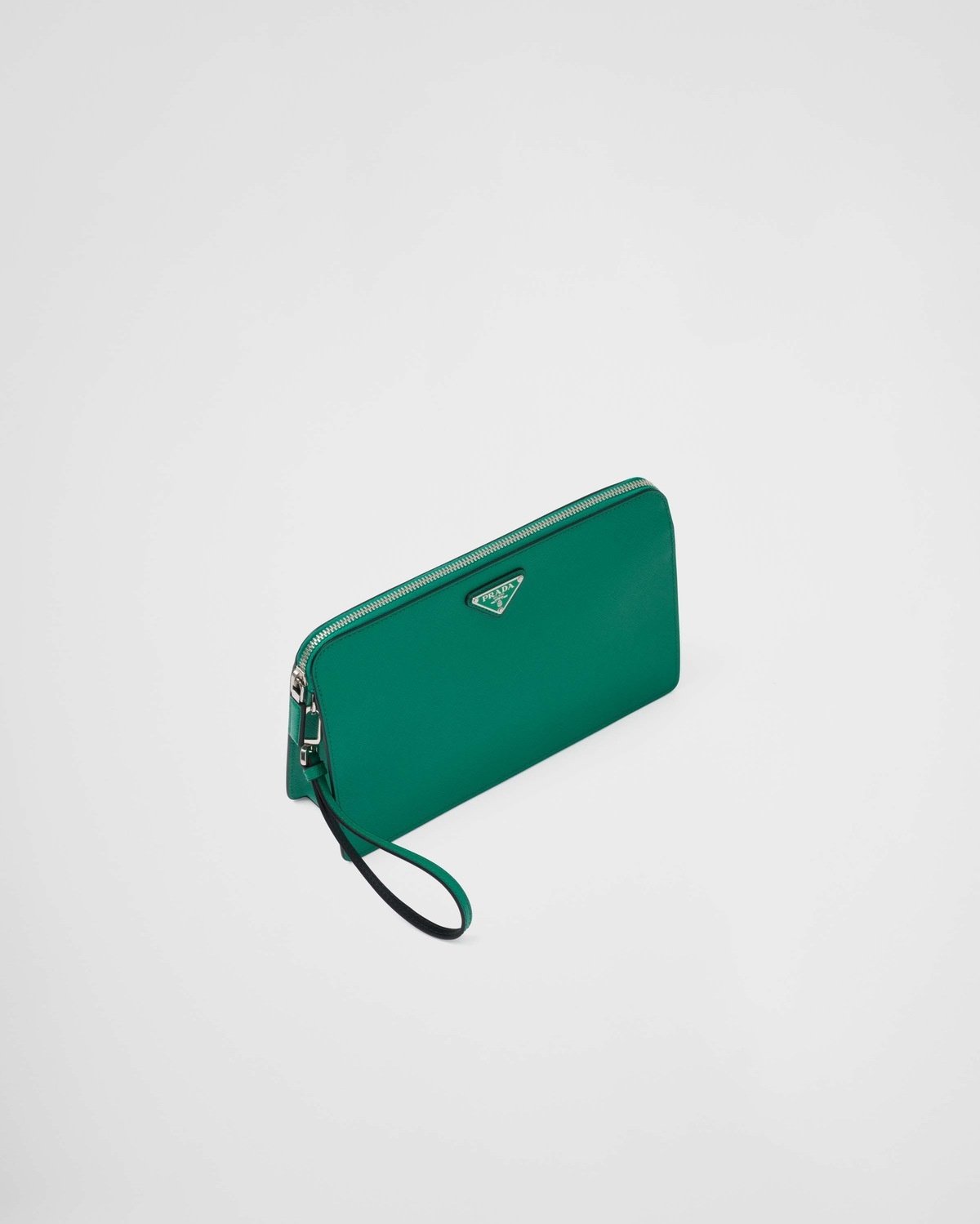 Saffiano leather pouch - 3