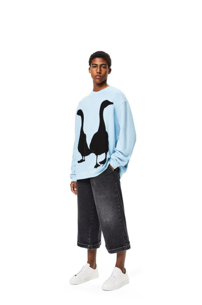 Loewe Goose sweatshirt in cotton outlook