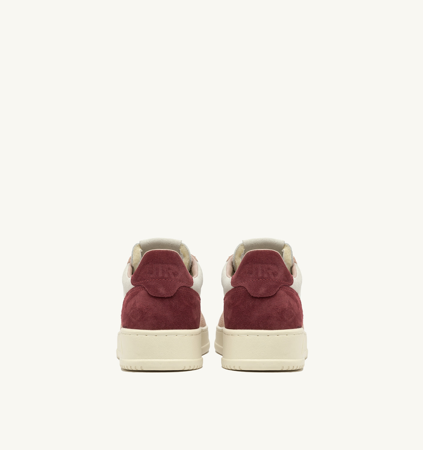 MEDALIST LOW TRICOLOR SNEAKERS IN WHITE PURPLE AND PHARD COLOR SUEDE - 3