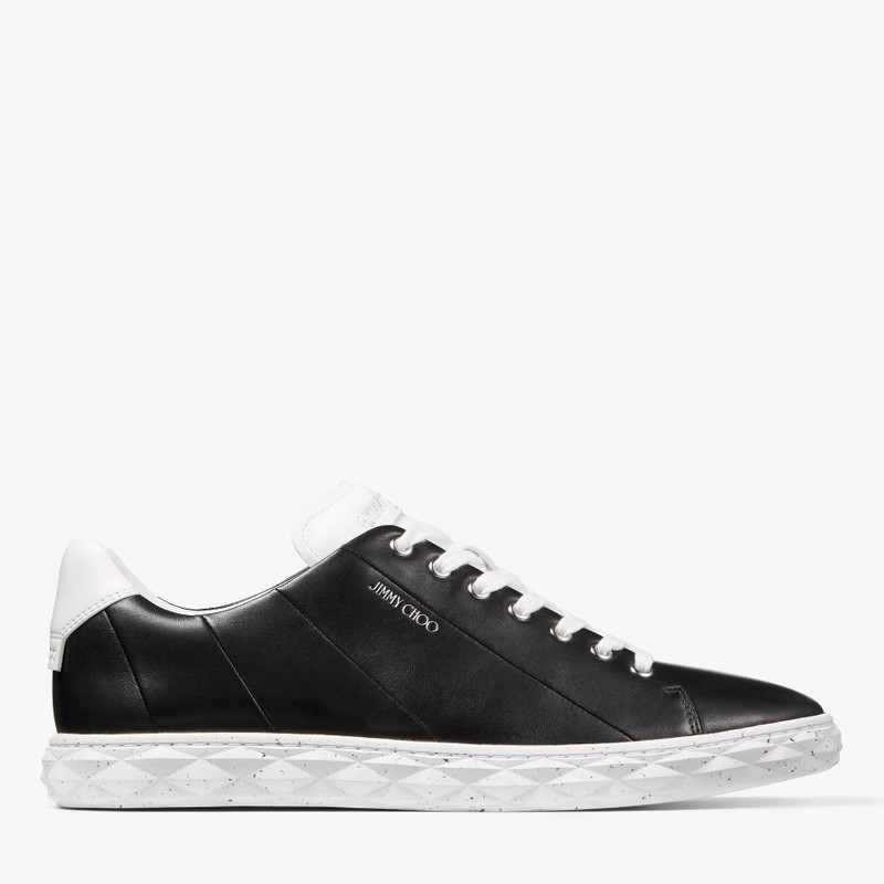 Diamond Light/M
Black Nappa Leather Low-Top Trainers 1