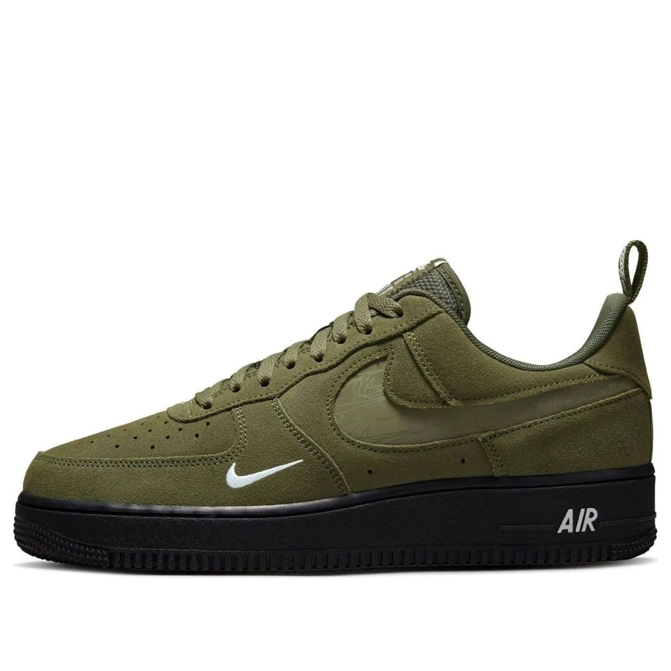 Nike Air Force 1 Low '07 LV8 'Reflective Swoosh - Cargo Khaki' DZ4514-300 - 1
