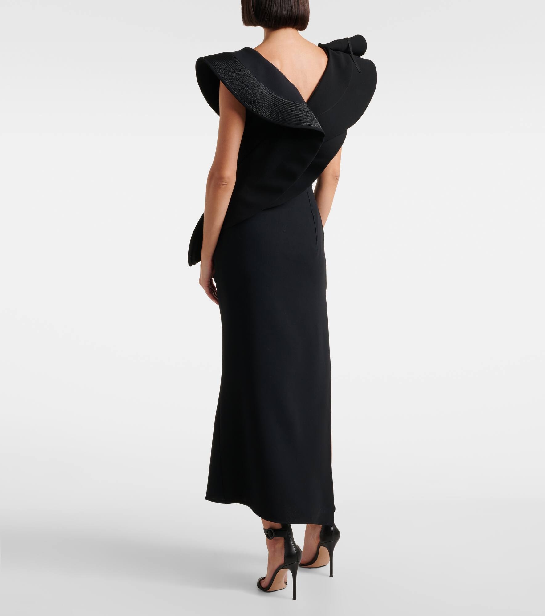 Revive Wave crêpe gown - 3