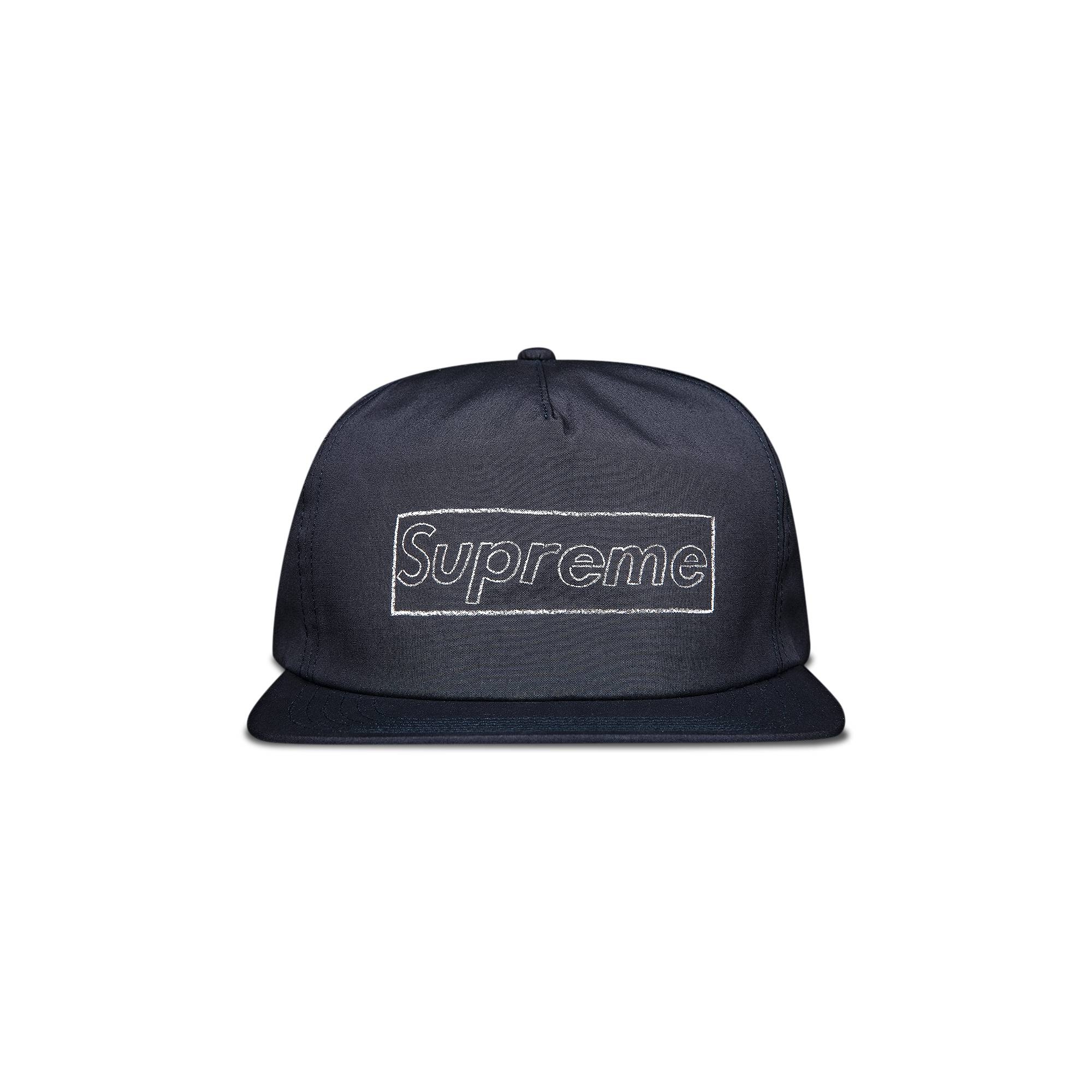Supreme Supreme x KAWS Chalk Logo 5-Panel 'Navy' | REVERSIBLE