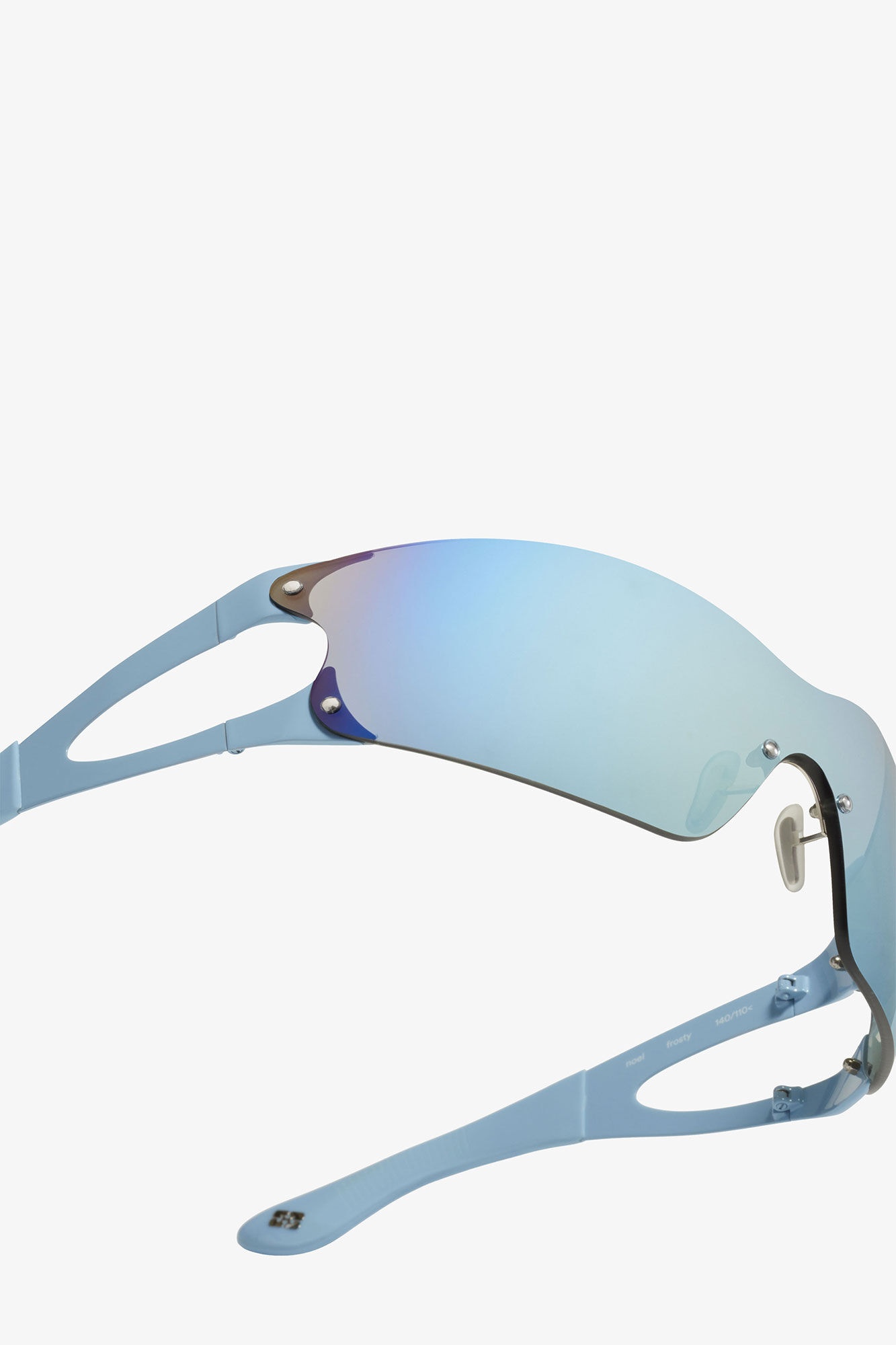 GANNI X ACE & TATE SILVER LAKE BLUE NOEL SUNGLASSES - 4