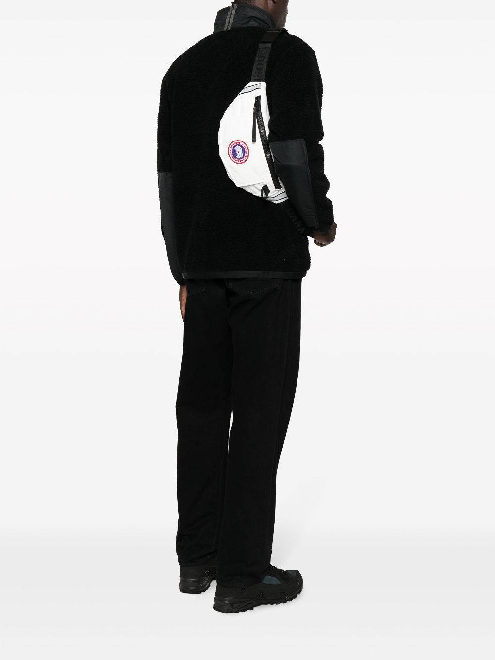 LOGO-PATCH PADDED BELT BAG - 2