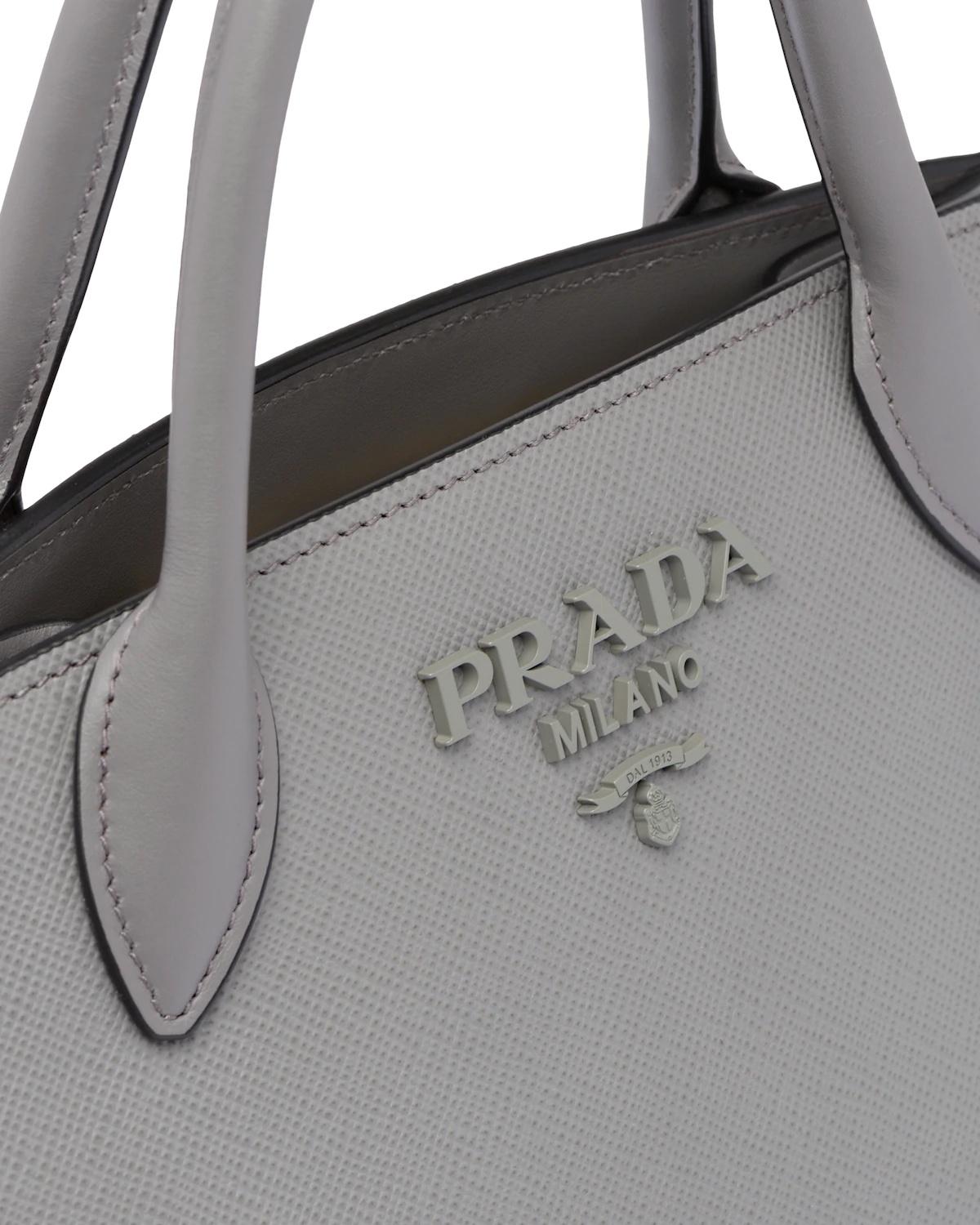 Small Saffiano Leather Prada Monochrome Bag - 6