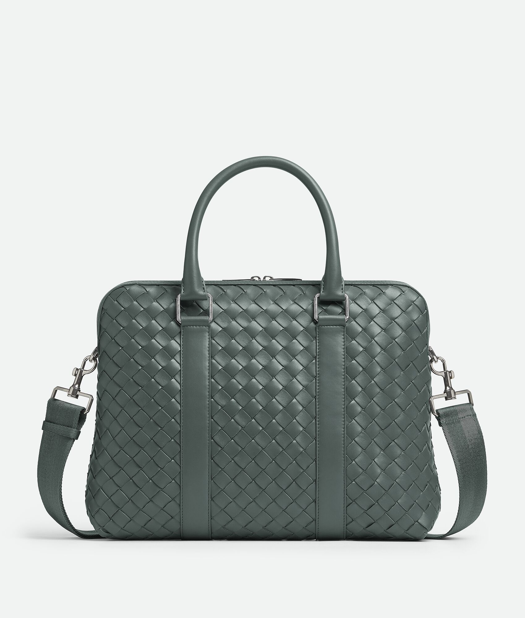 Slim Intrecciato Briefcase 1