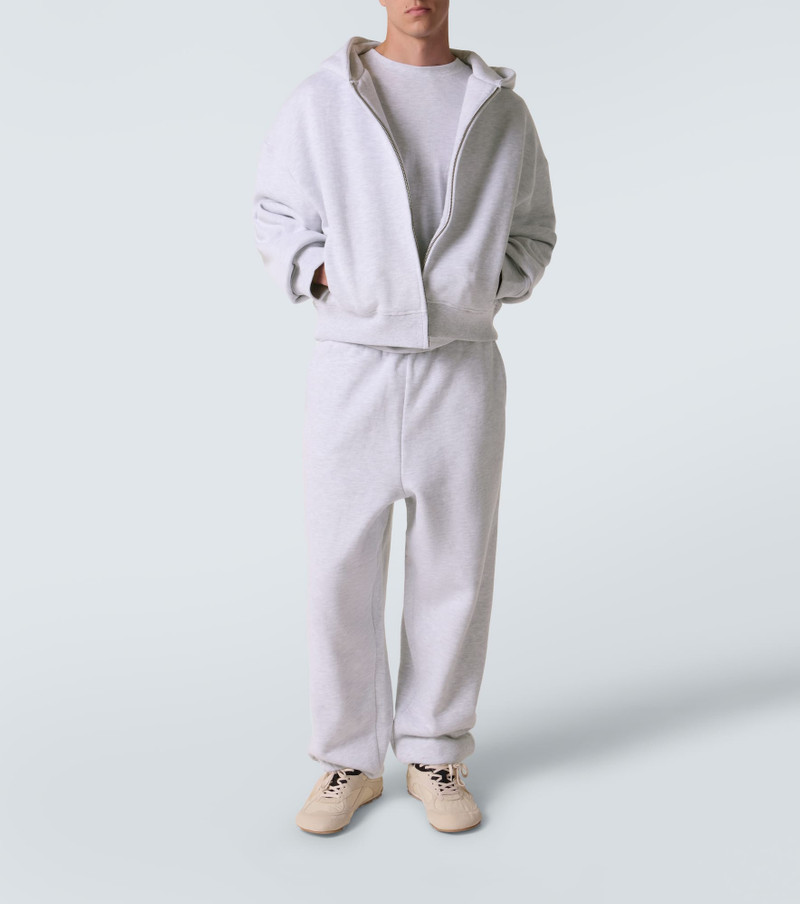 entire studios Cotton wide-leg sweatpants outlook