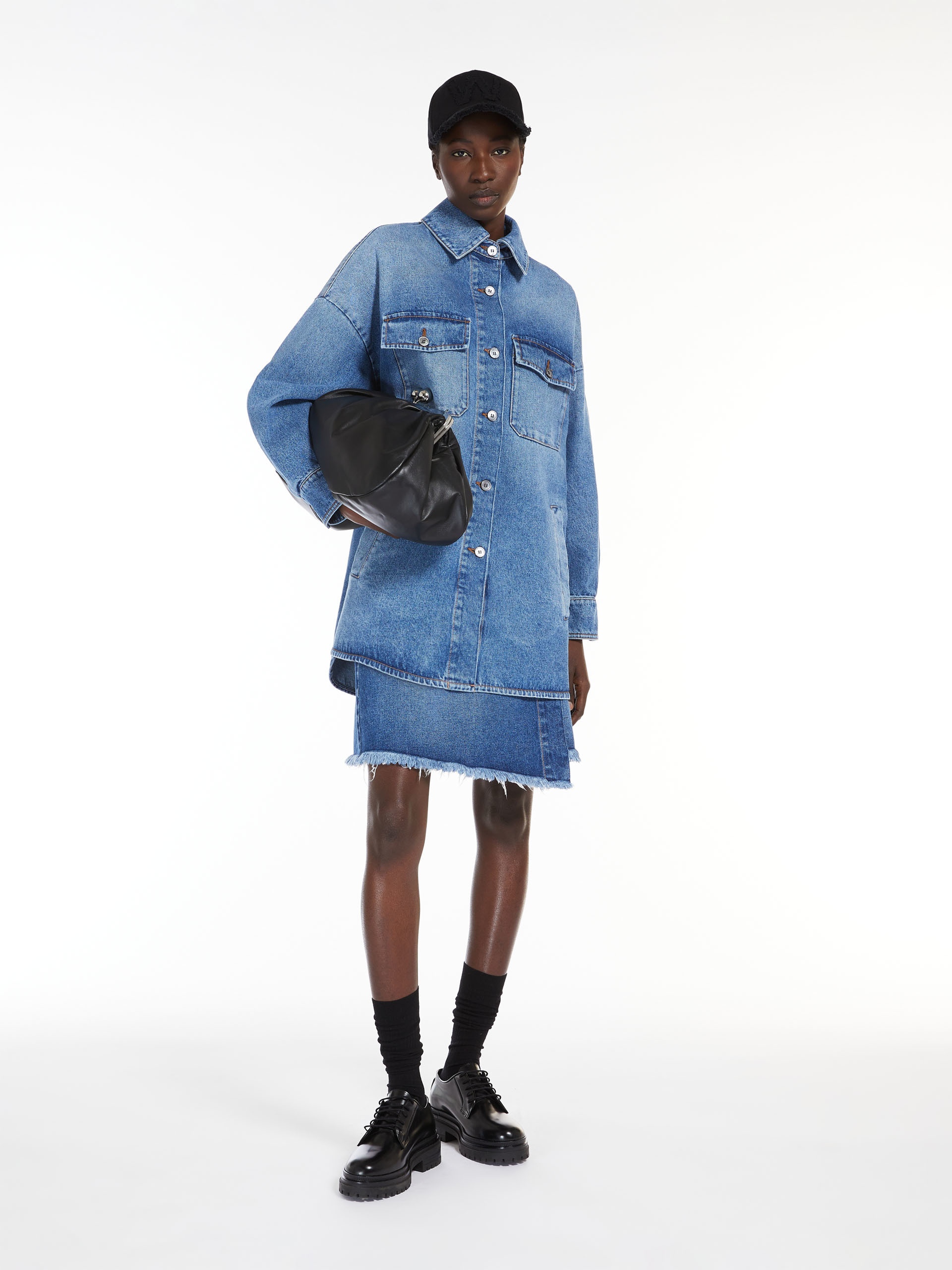 Weekend Max Mara「TARTUFO」オーバーサイズ デニムジャケット WEEKEND Max Mara TARTUFO Oversized cotton denim jacket