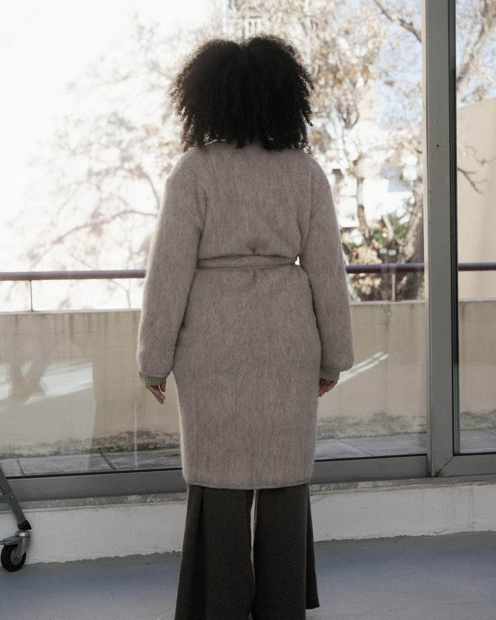 Capas Coat - Brushed Wool - 2