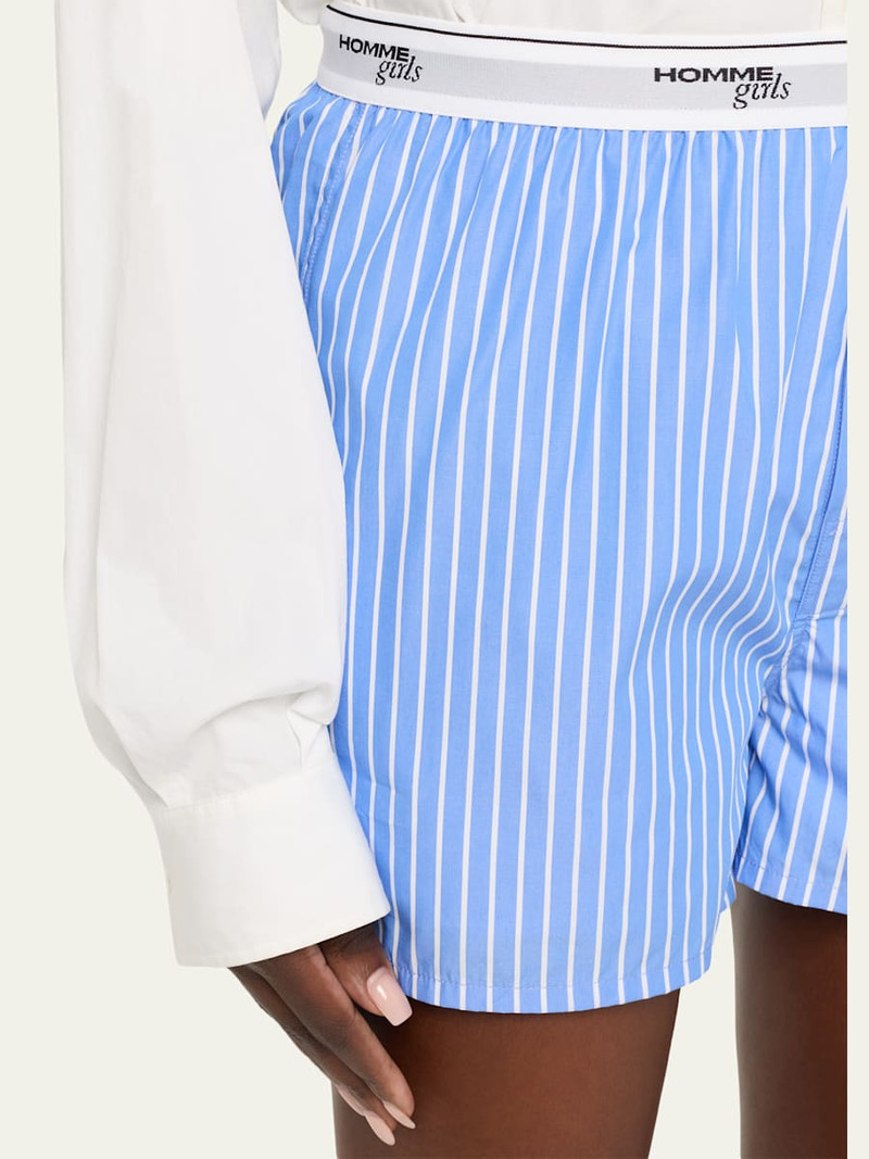 HommeGirls® Classic Stripe Boxer Shorts outlook