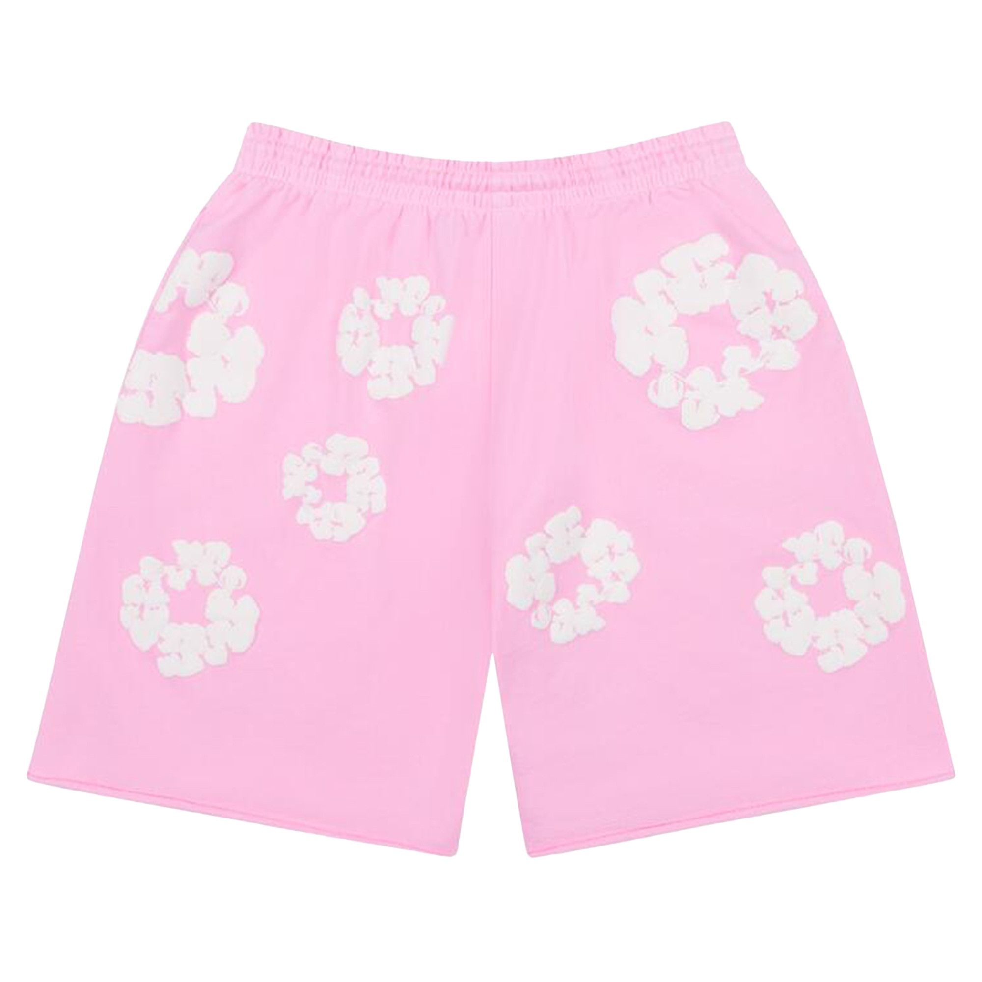 Denim Tears The Cotton Wreath Sweat Shorts 'Powder Pink' - 2