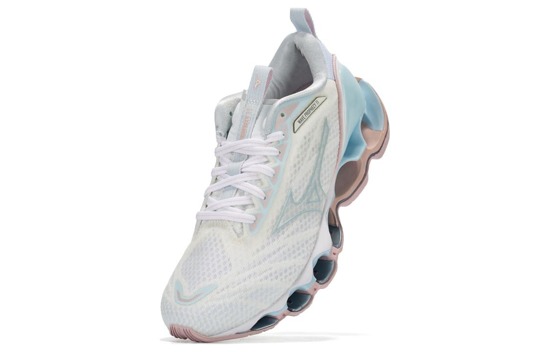 (WMNS) Mizuno Prophecy 11 Shock Absorption Breathable Blue Pink J1GD220040 - 2