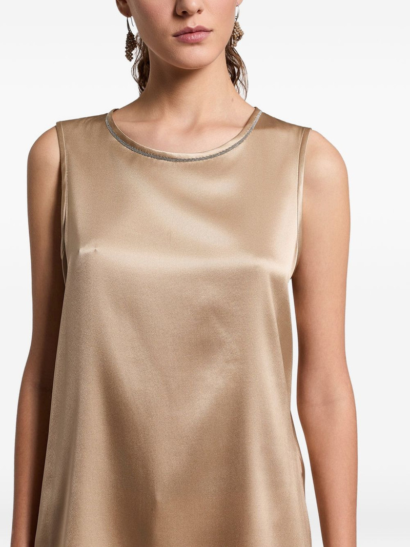 embellished-collar sleeveless top 4