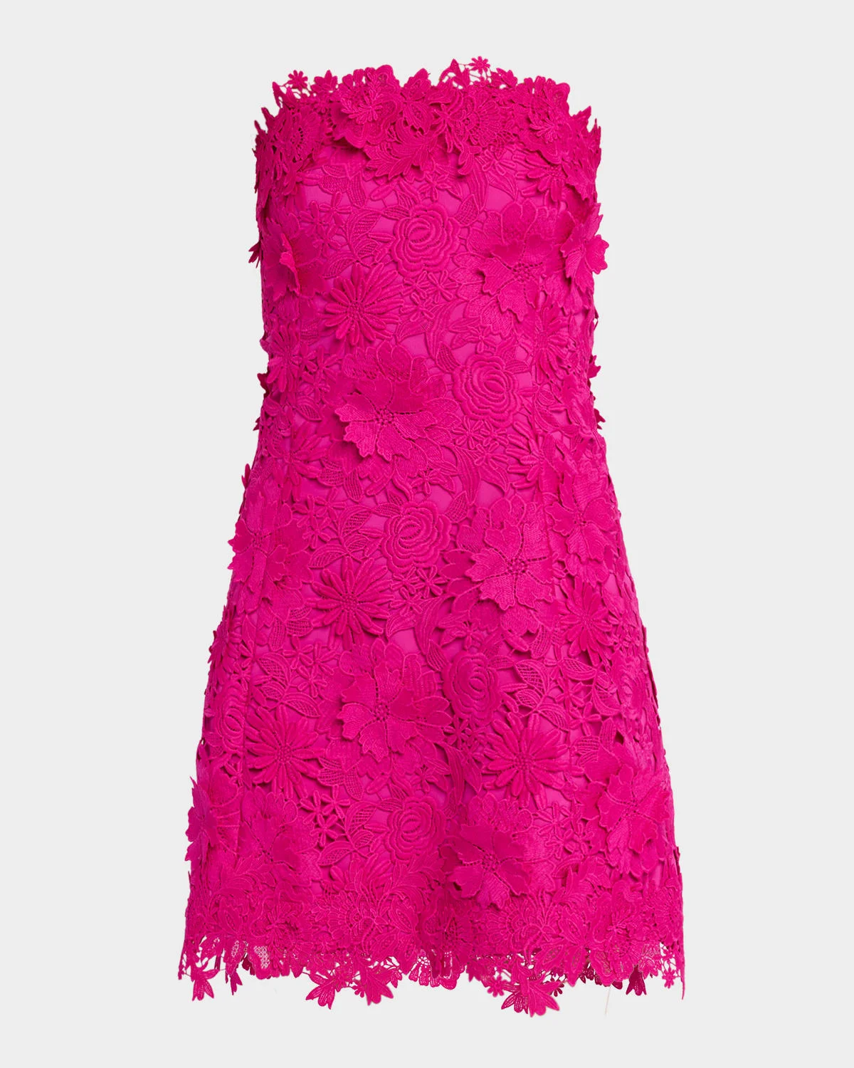 Lydia Strapless Lace Mini Dress - 1