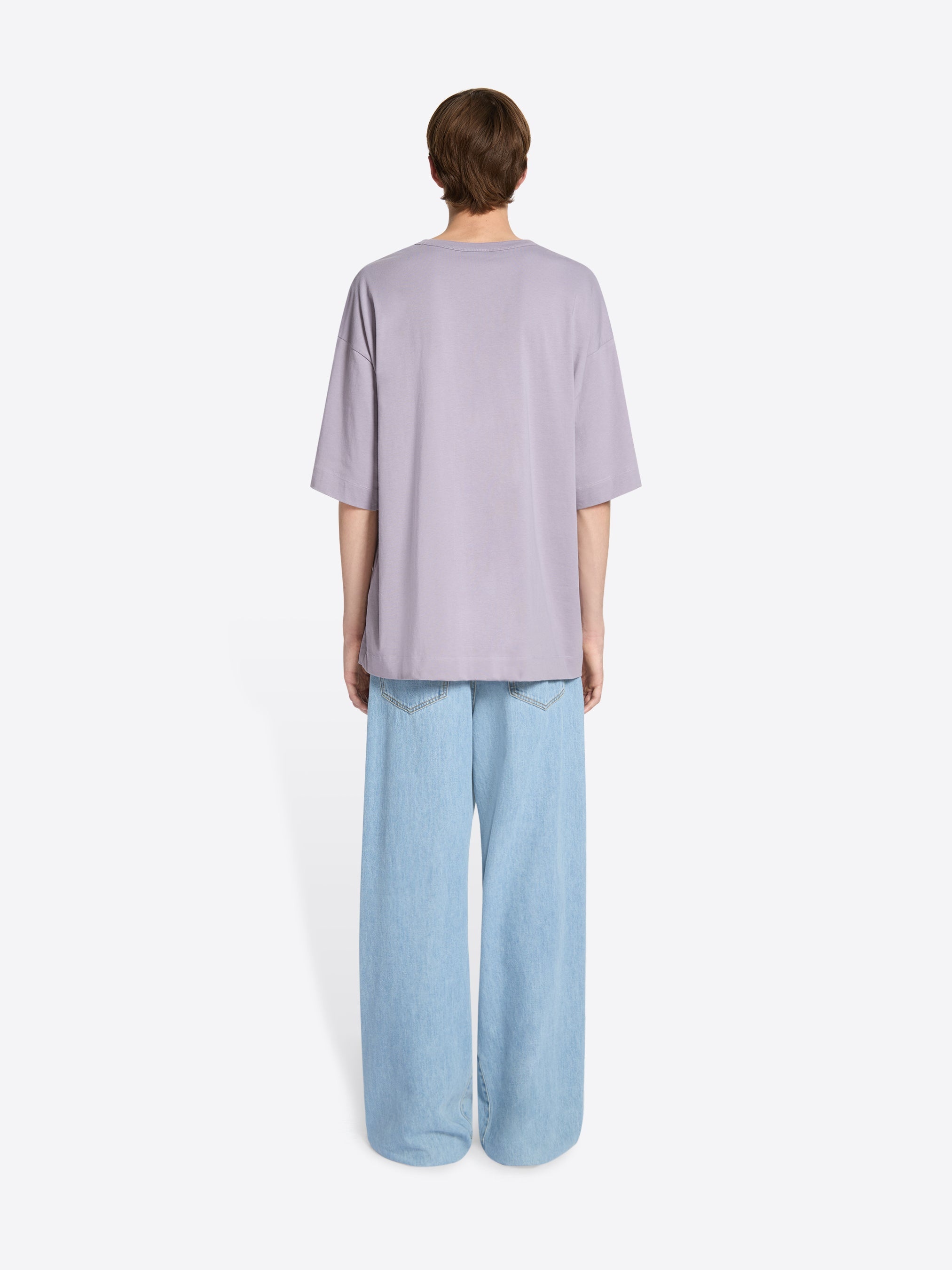 OVERSIZED COTTON TEE - 4