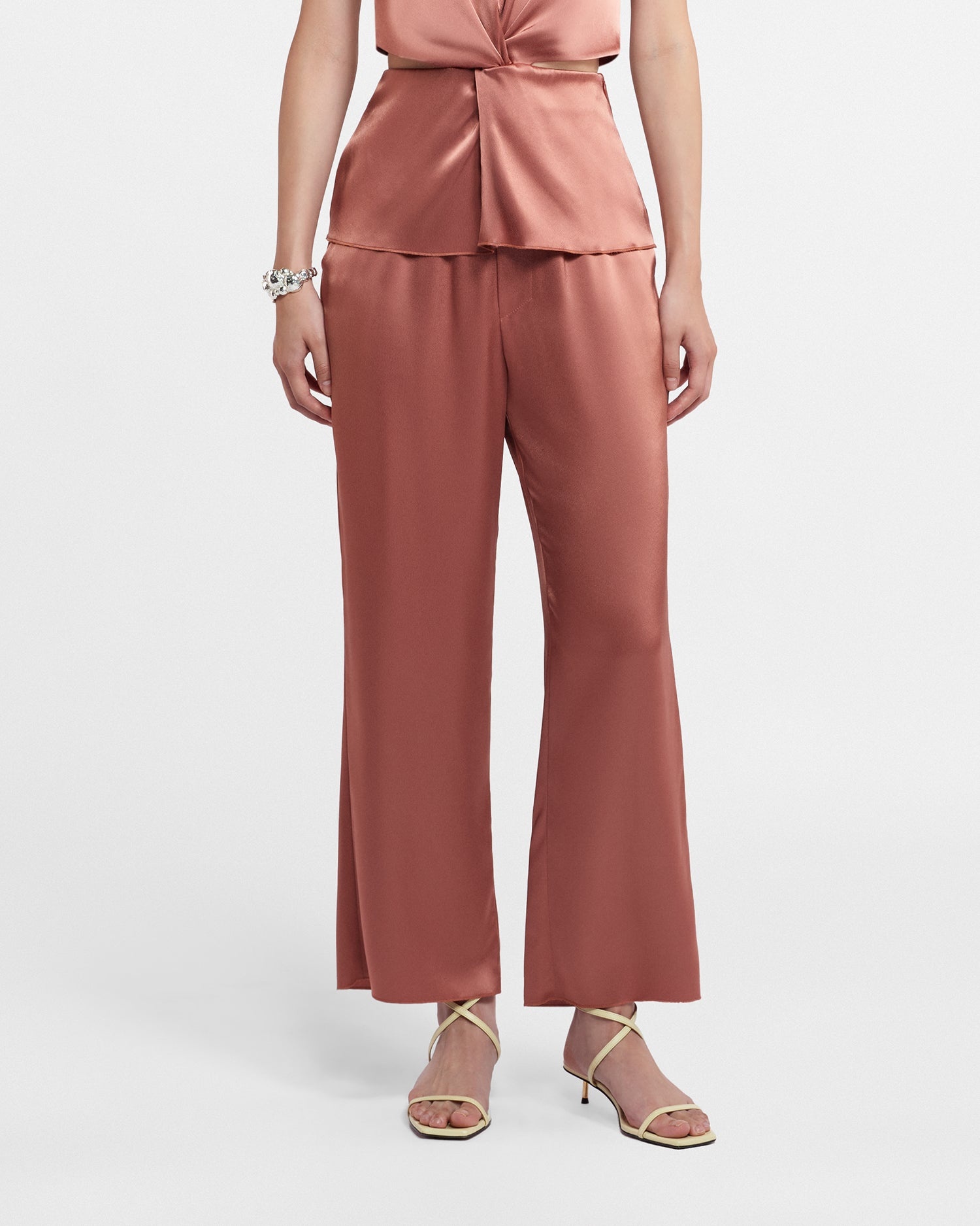 Slip Satin Pants - 4