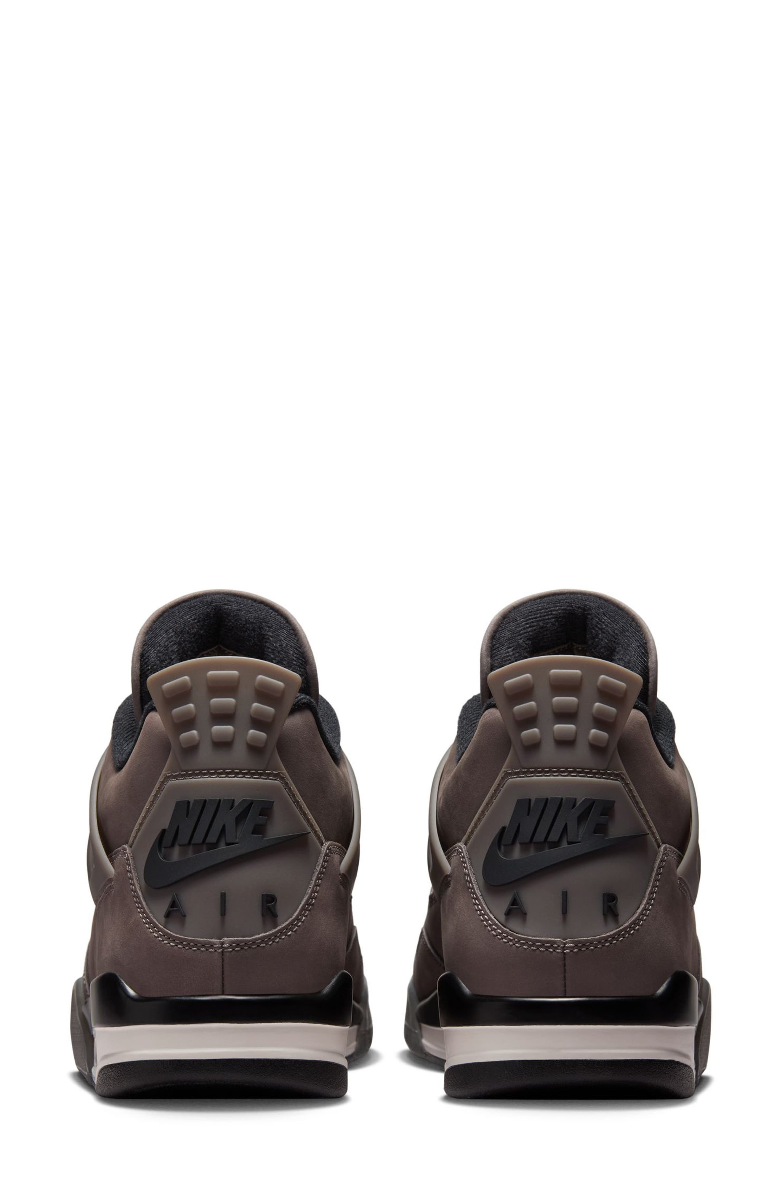Air Jordan 4 Retro Basketball Sneaker in Cave Stone/Black/Phantom at Nordstrom - 6