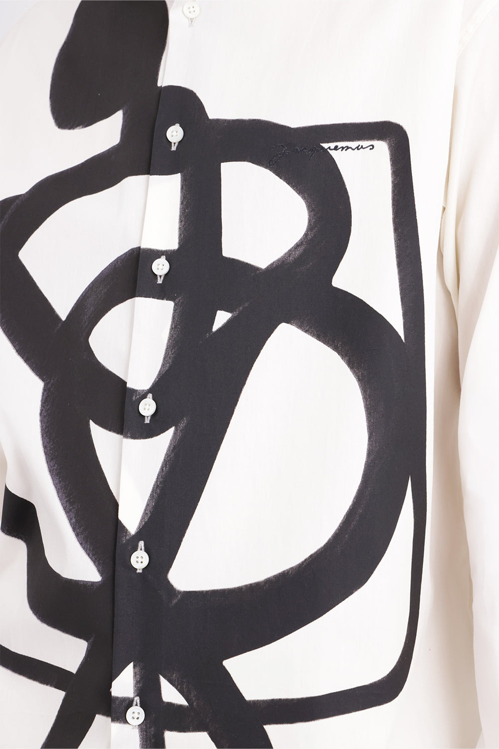 LA CHEMISE SIMON | SPIRALEMAN BLACK/BEIGE - 5