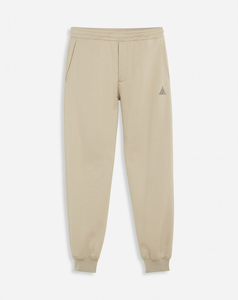 SWEATPANTS WITH EMBROIDERED LANVIN TRIANGLE LOGO - 1
