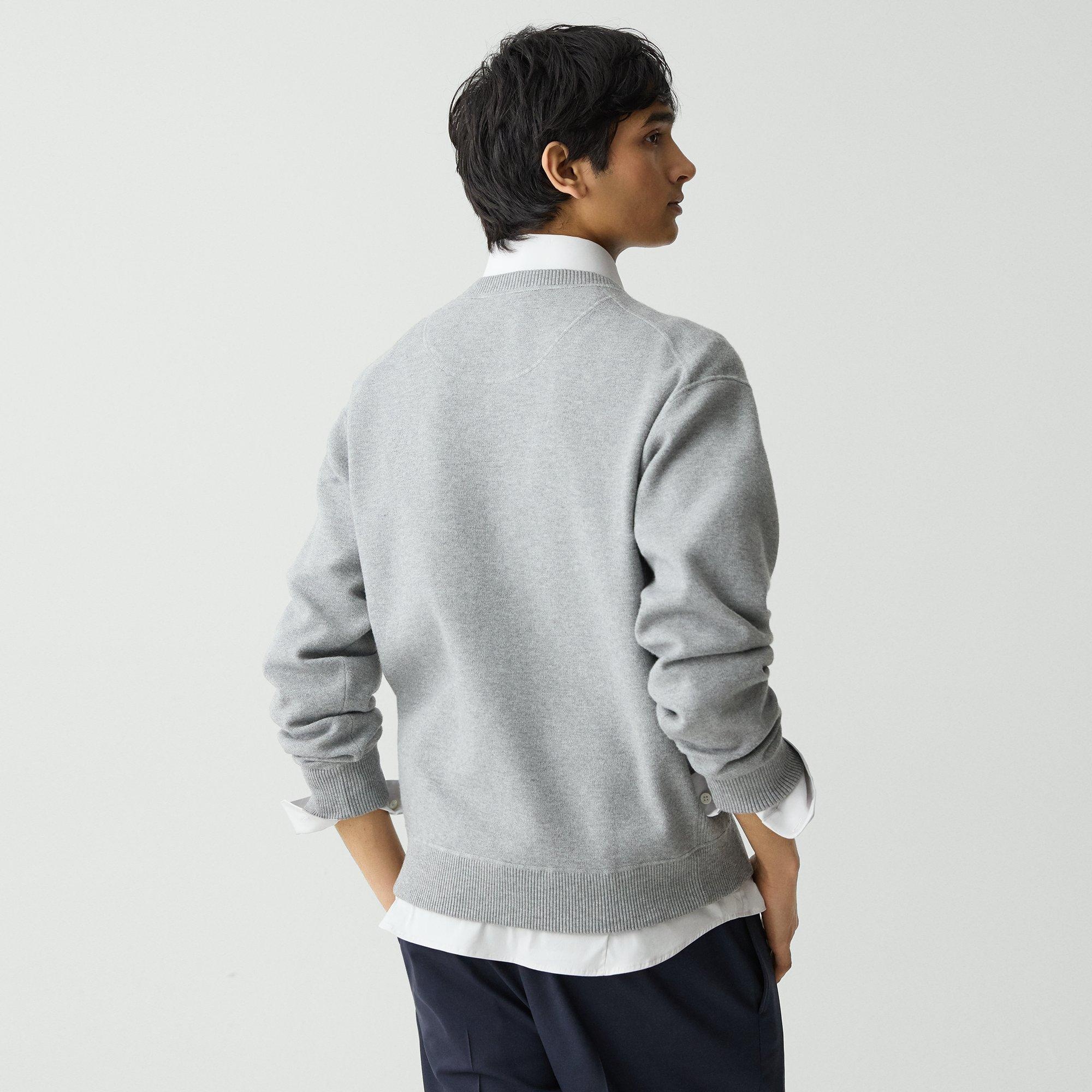 Relaxed Crewneck Sweatshirt in Light Bilen - 4
