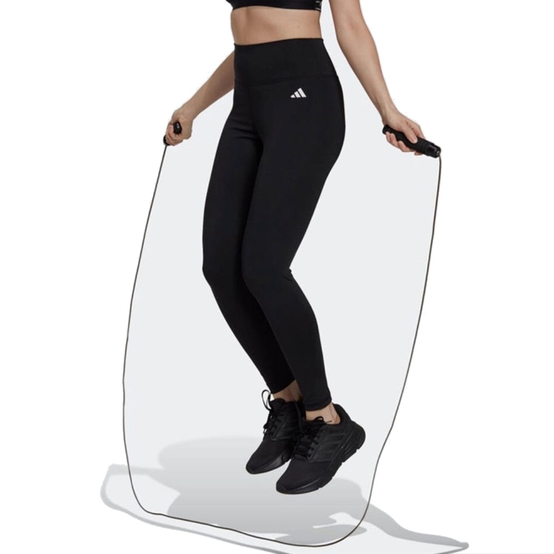 (WMNS) adidas Training Essentials High-Waisted 7/8 Leggings Asia Sizing 'Black' HC8934 - 2