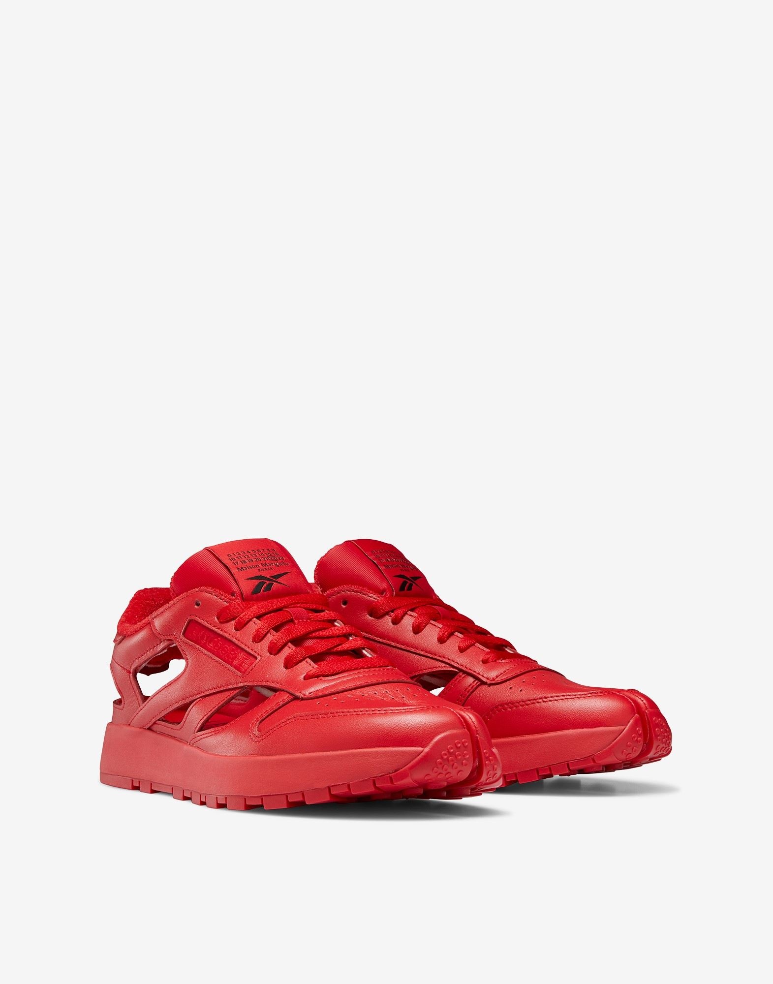 MM x Reebok classic leather Tabi low-top sneakers - 2