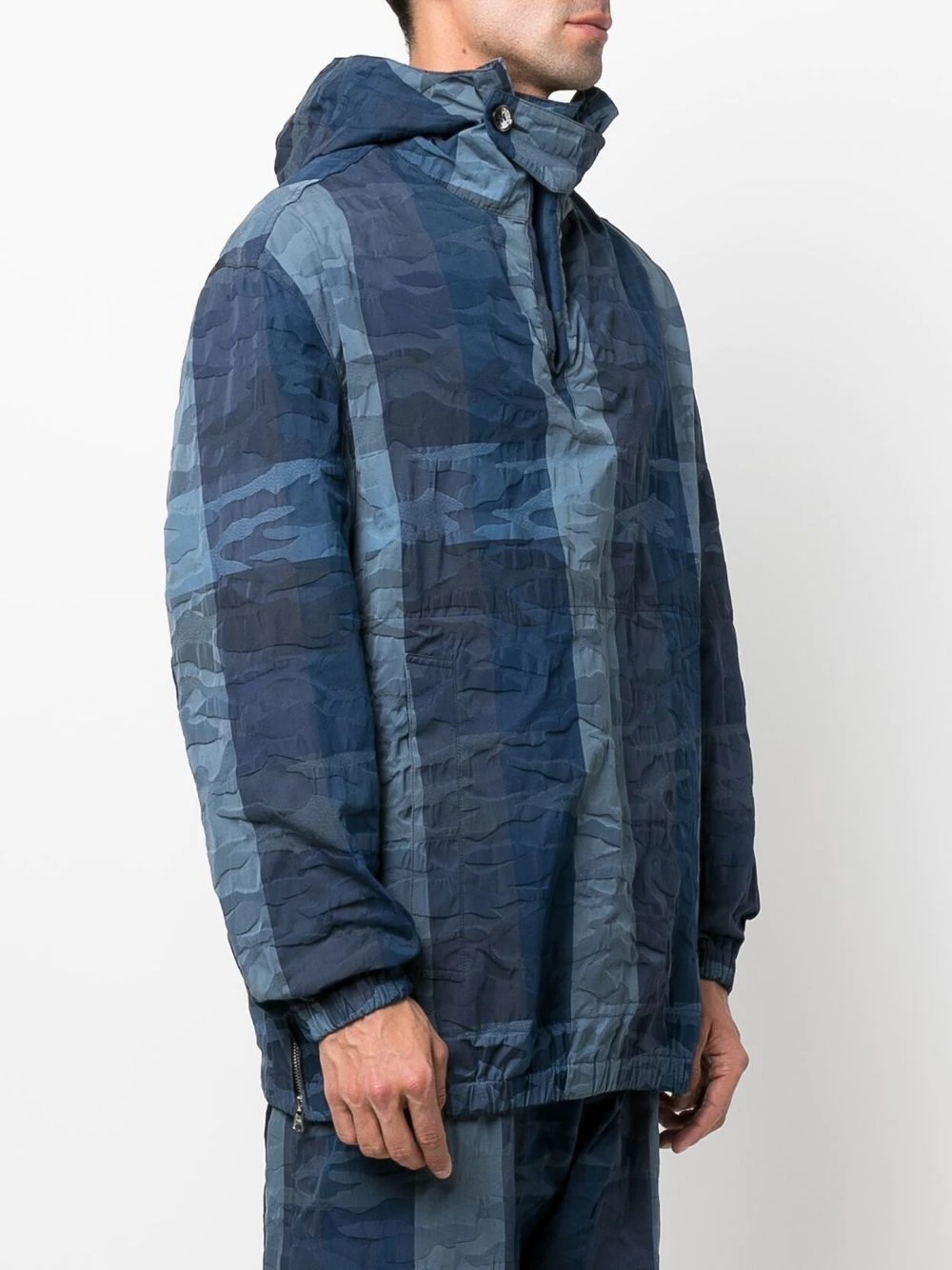 PARIS Navy Camo Smock Jacket - 3