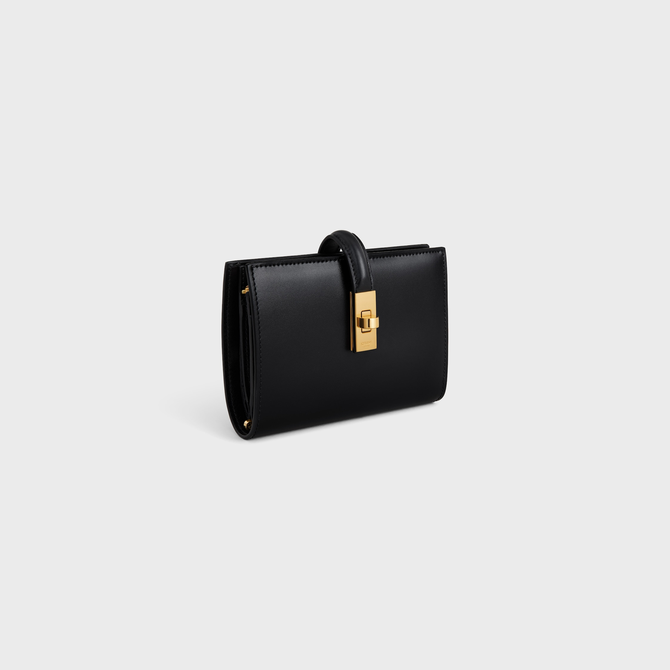 WALLET WITH COIN PURSE in Shiny Calfskin - 2
