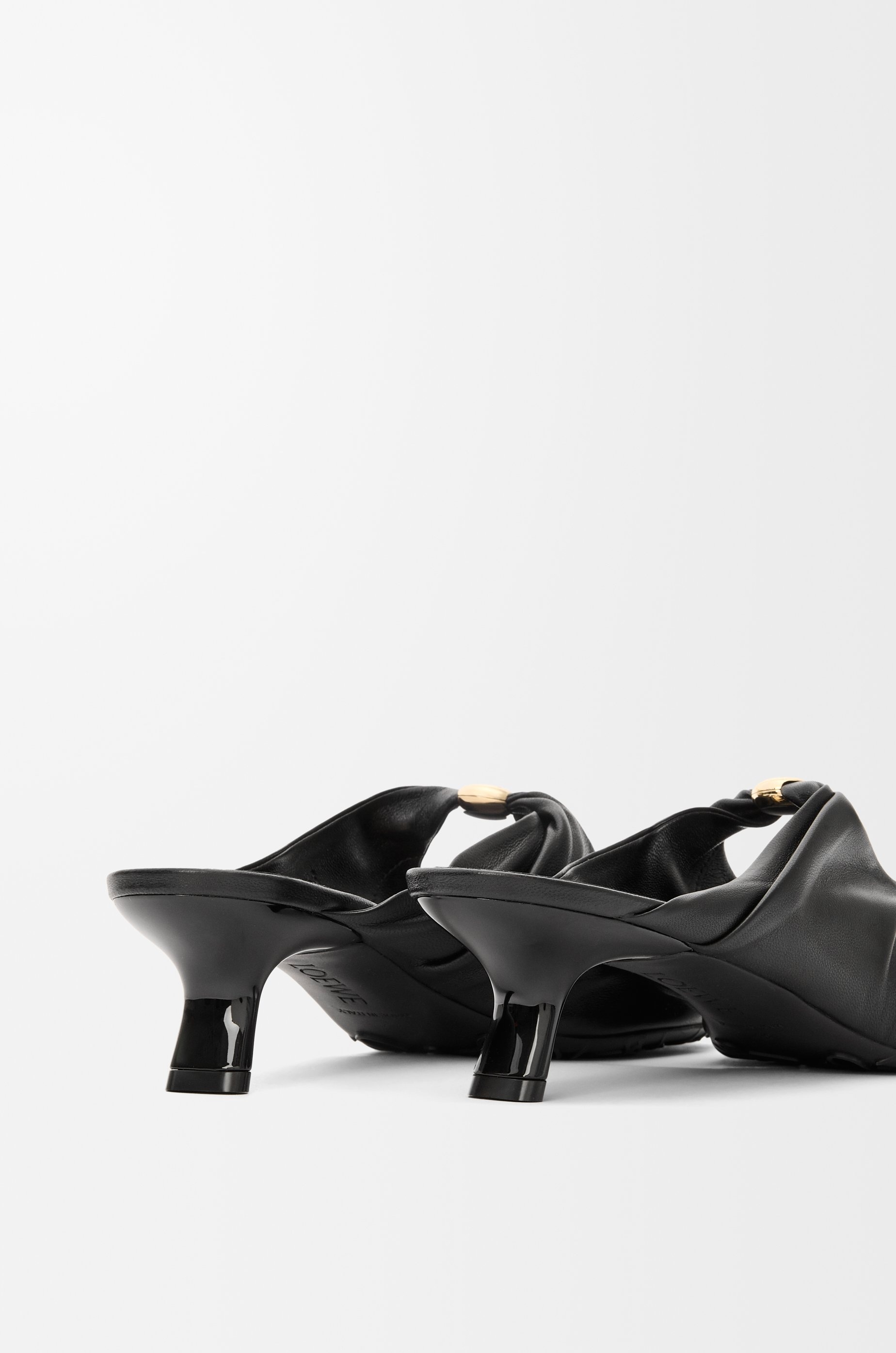Pebble Soft mule in nappa lambskin - 5