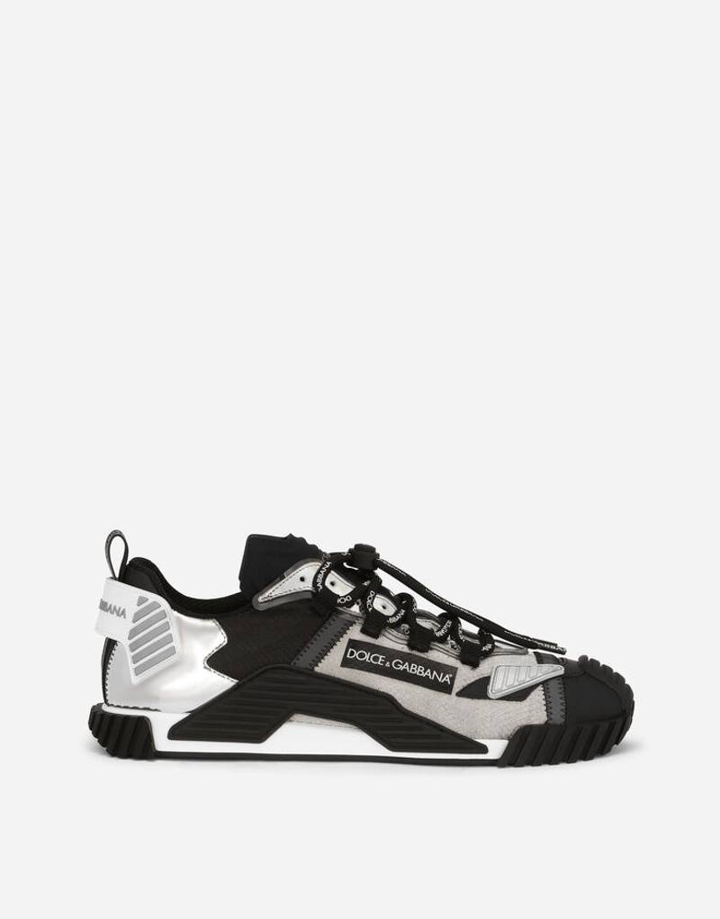Mixed-material NS1 sneakers 1