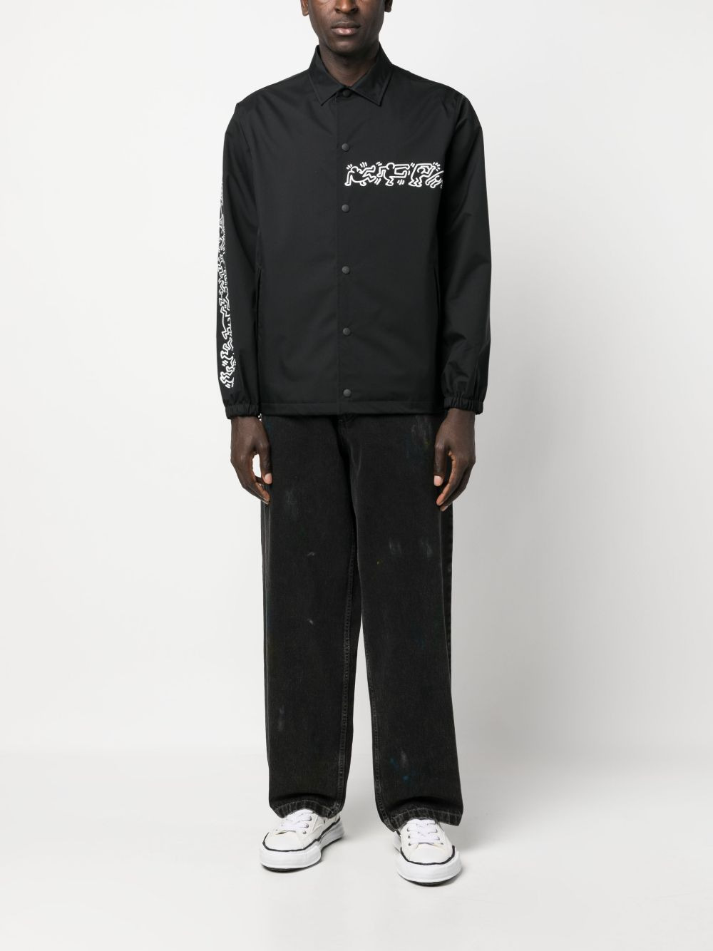 Keith Haring-print shirt jacket - 2