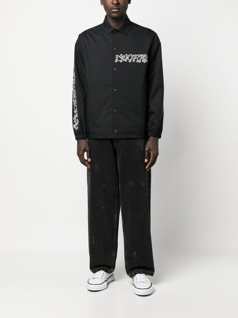 Junya Watanabe MAN Keith Haring-print shirt jacket outlook