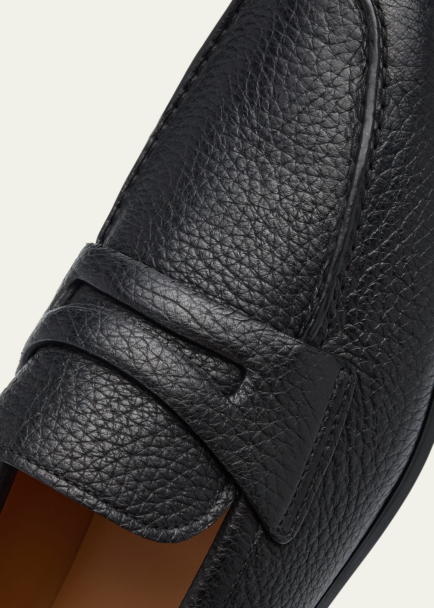 Men's Milton Deerskin Penny Loafers - 4