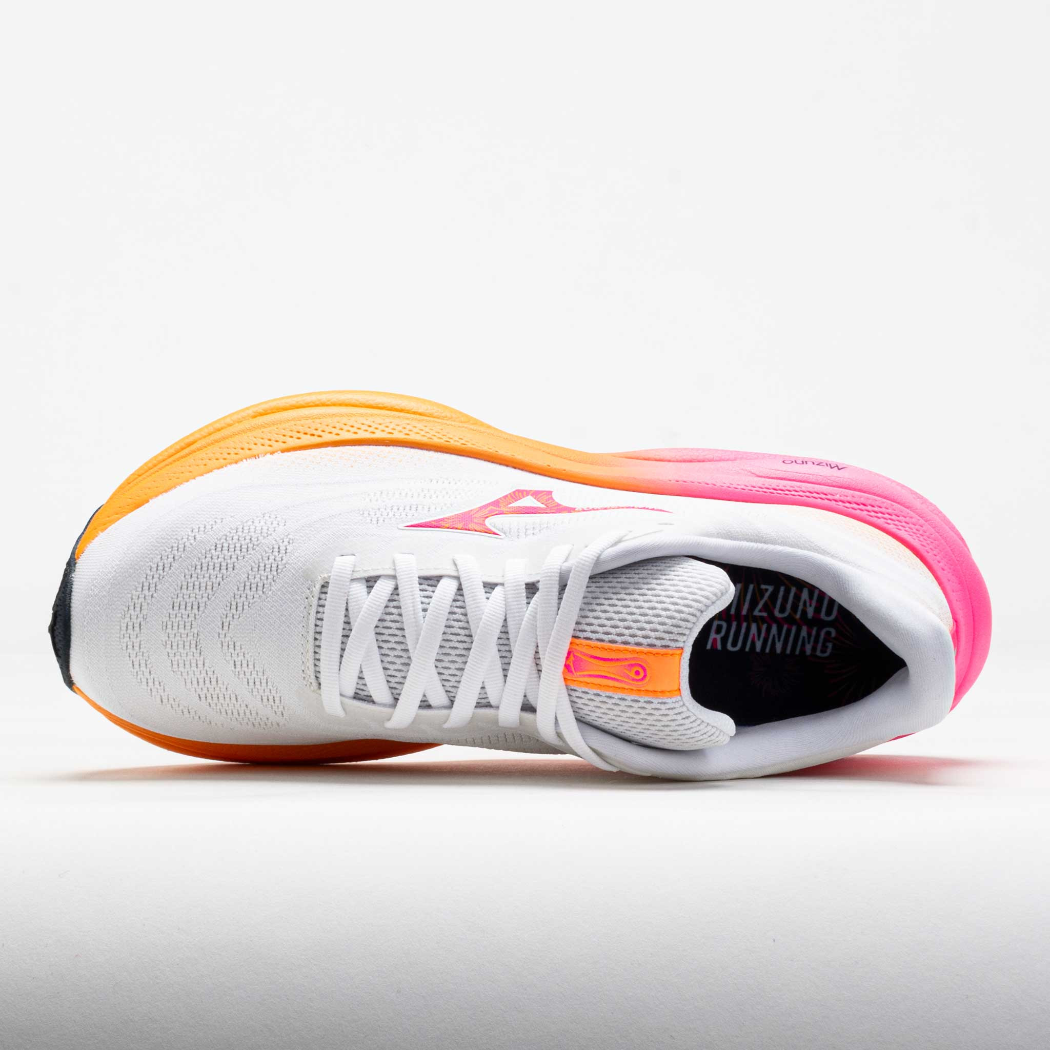 Mizuno Wave Sky 9 Hanabi Unisex White/Tang Orange - 3