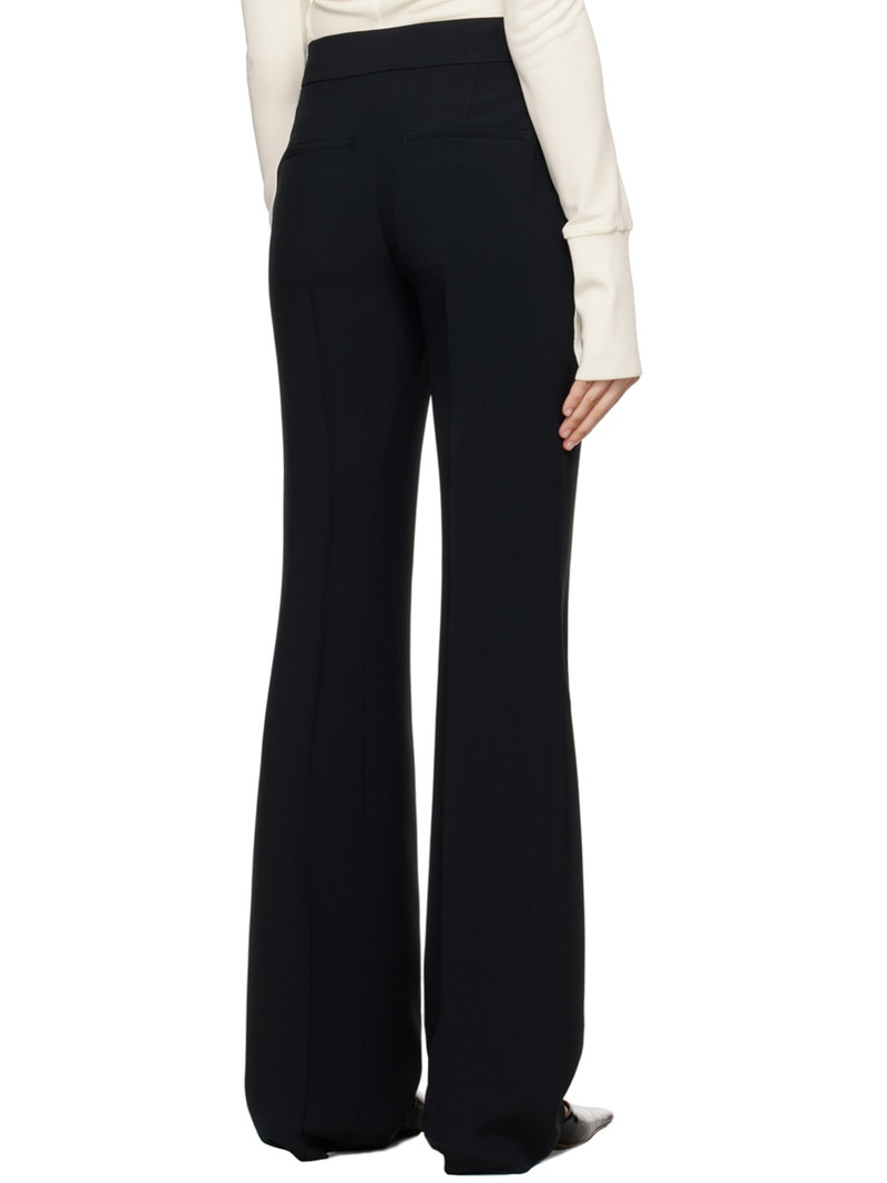 Black Flared Trousers 3