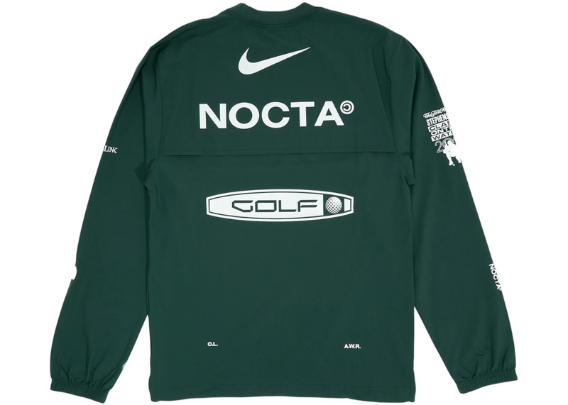 Nike Nike x Drake NOCTA Golf Crewneck Top Green outlook