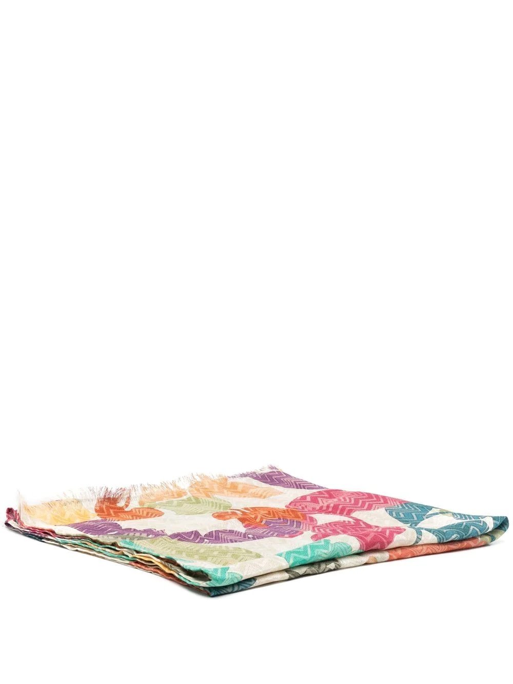 all-over graphic-print beach towel - 1