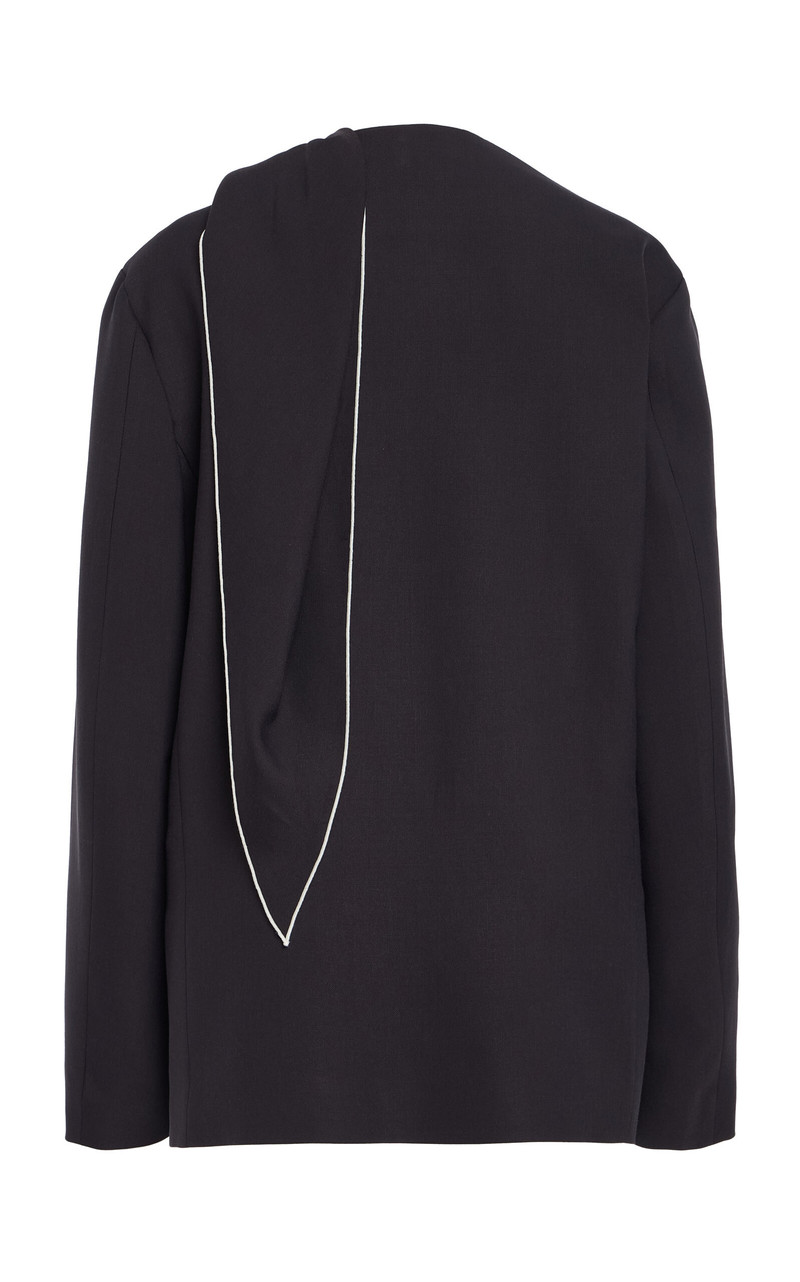 KALLMEYER Jamie Cady Scarf Blazer black outlook