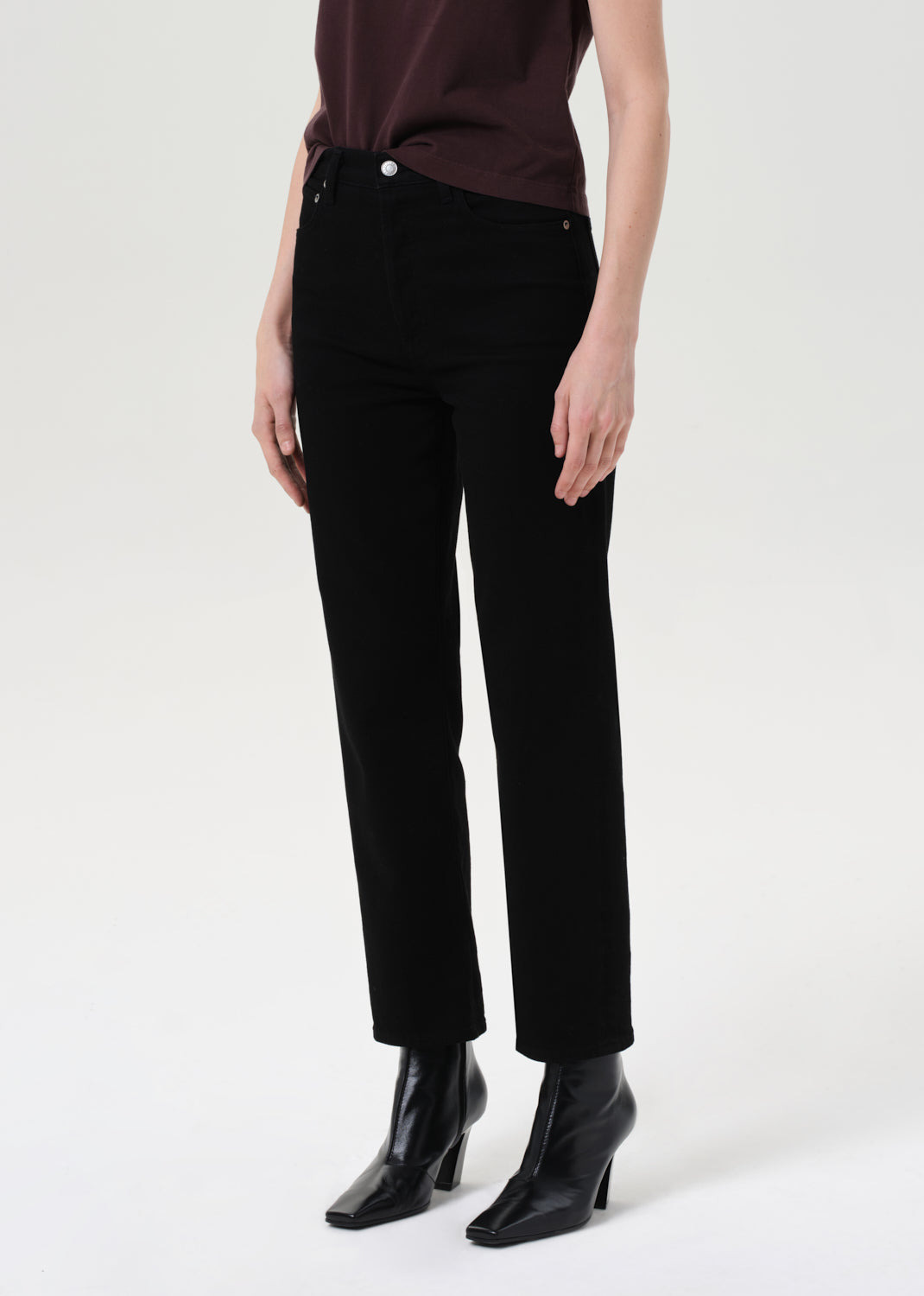 90'S PINCH WAIST CROP (COMFORT STRETCH) IN COVER - 5