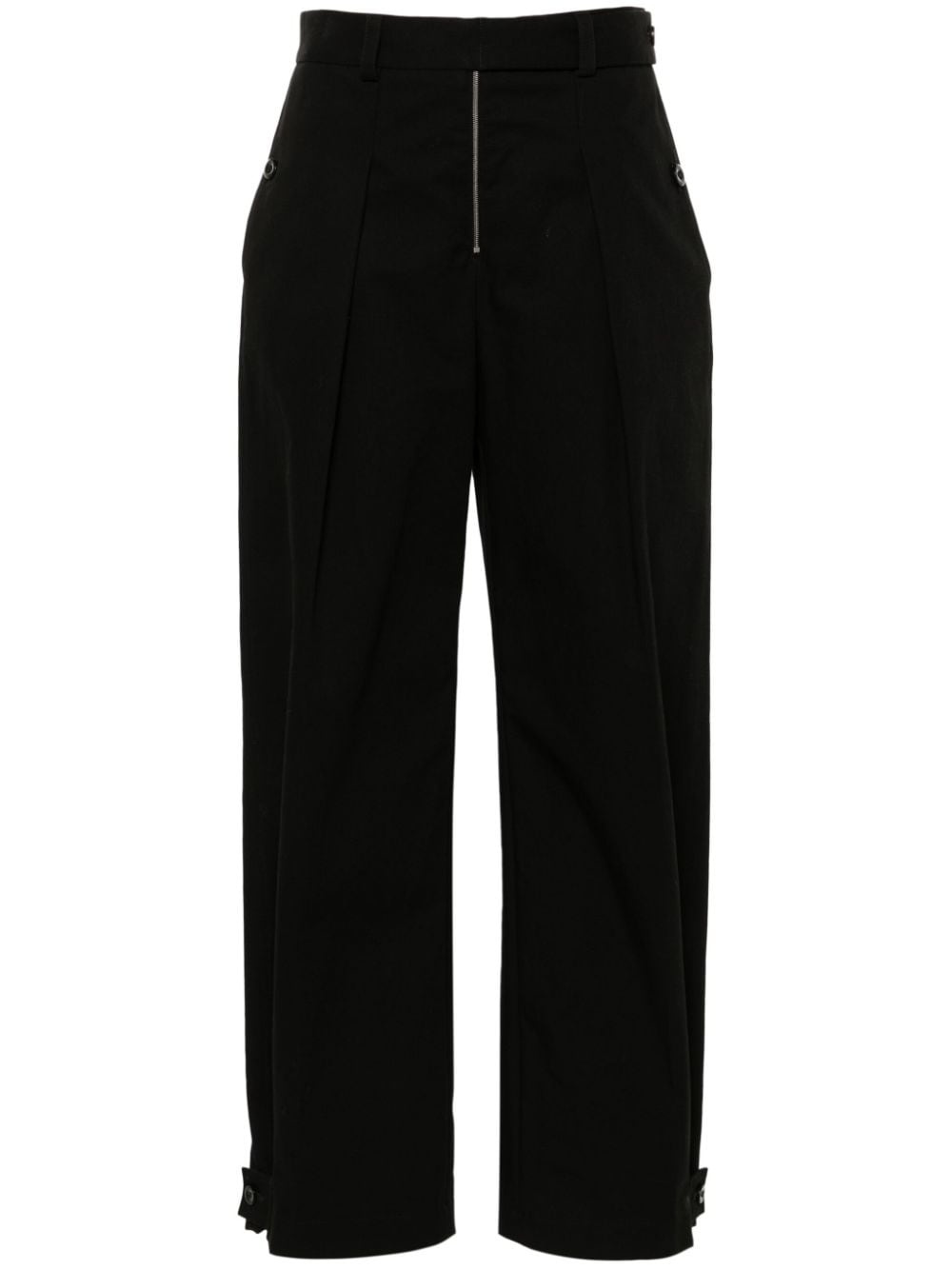 canvas palazzo pants - 1