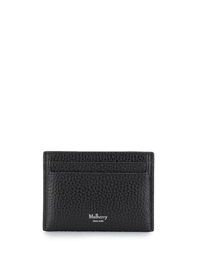 Mulberry logo slip cardholder outlook