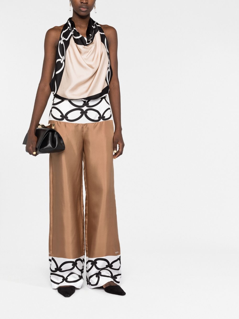 Chain 1967 Foulard silk jumpsuit - 2