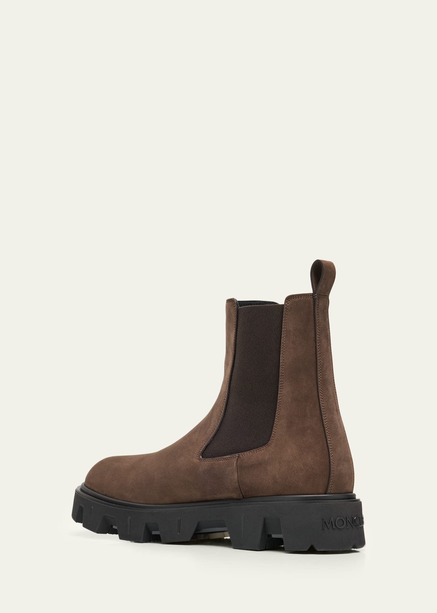 Men's Peak City Nubuck Lug-Sole Chelsea Boots - 4