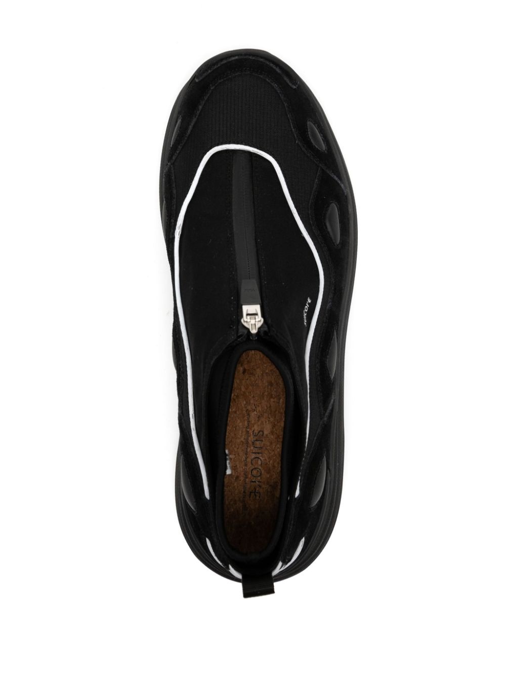 AKK-ZIP PANELLED SNEAKERS - 4