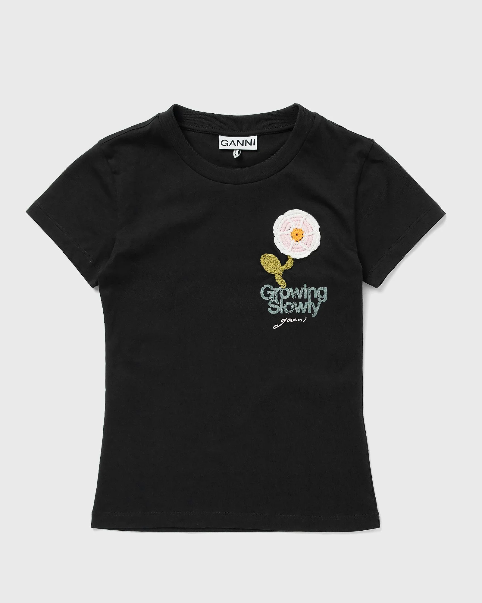 Basic Cotton Jersey Baby Fit Crochet Patch - 1