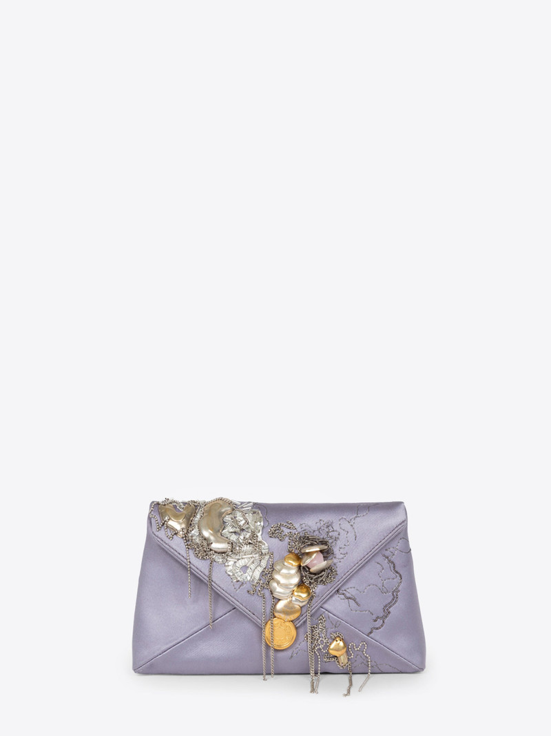 Dries Van Noten EMBELLISHED ENVELOPE BAG outlook