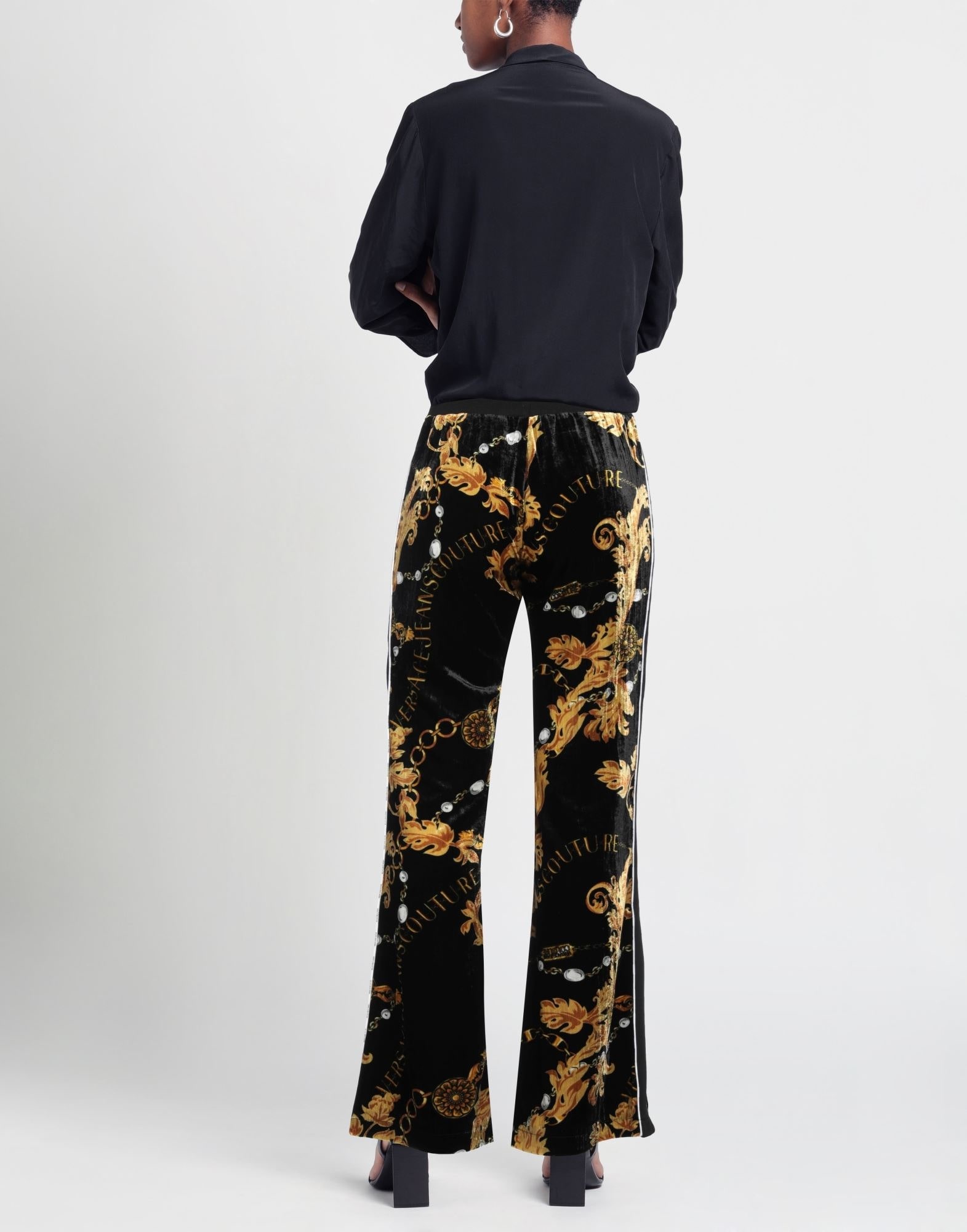 Black Women's Casual Pants - 3