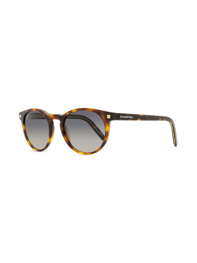 ZEGNA Pantos oval-frame sunglasses outlook