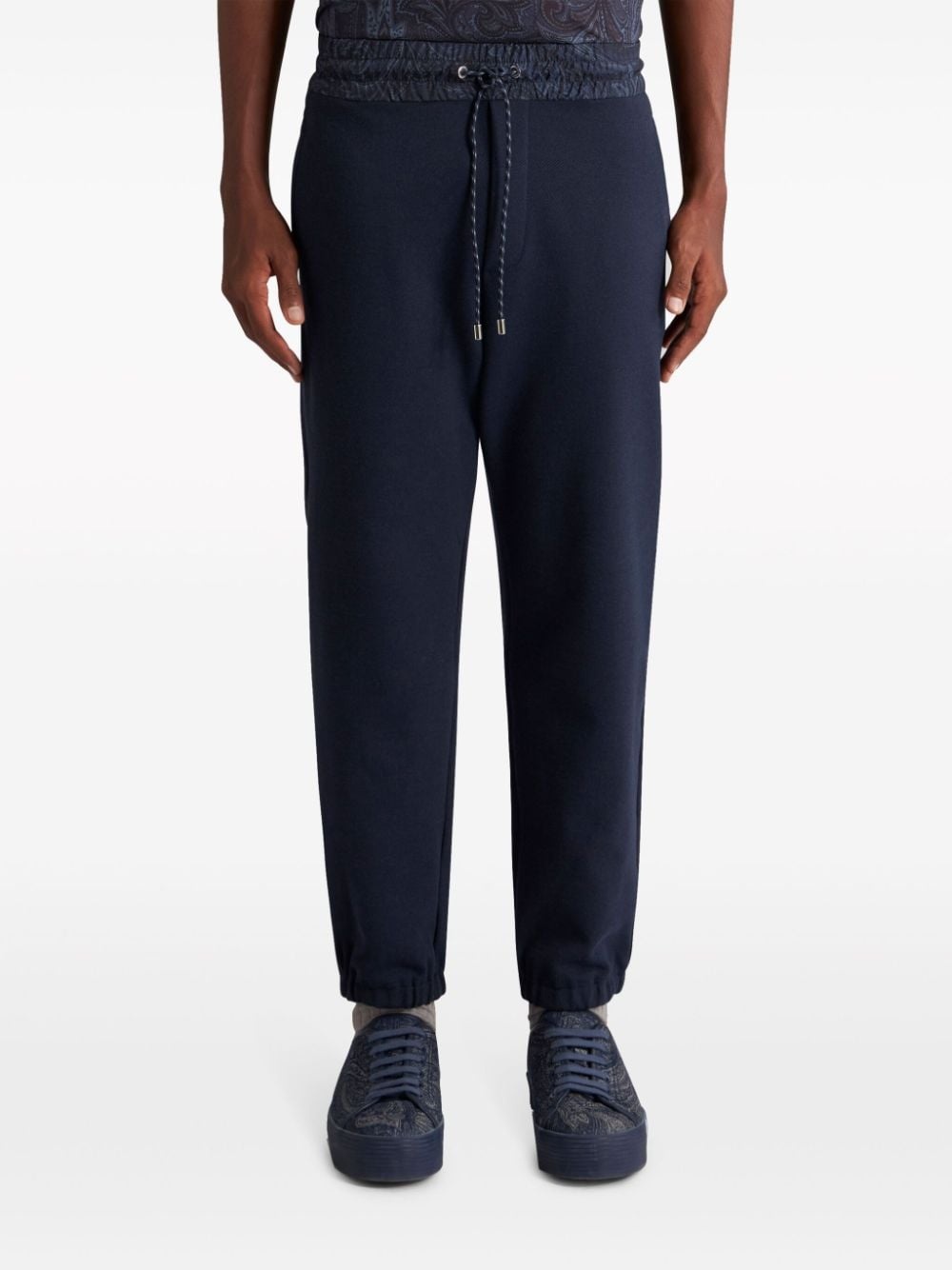 Pegaso-appliquÃ© track pants - 3